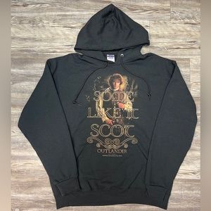 OUTLANDER TV SERIES 2016 Promo Hoodie Some Like It Scot Jamie Frazier RARE